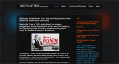Desktop Screenshot of nashvilletraxrecordingstudio.com
